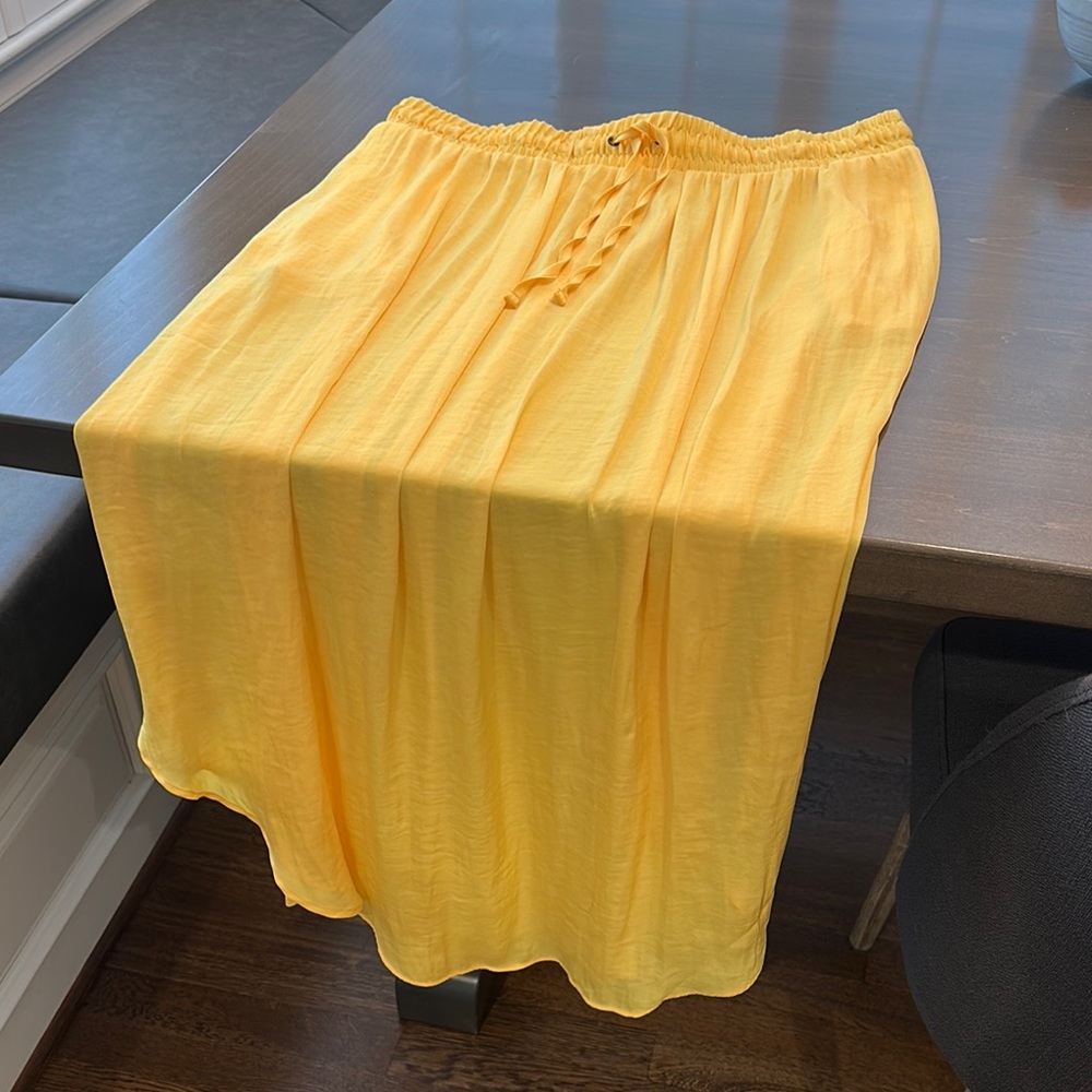 Yellow Women's Skirt